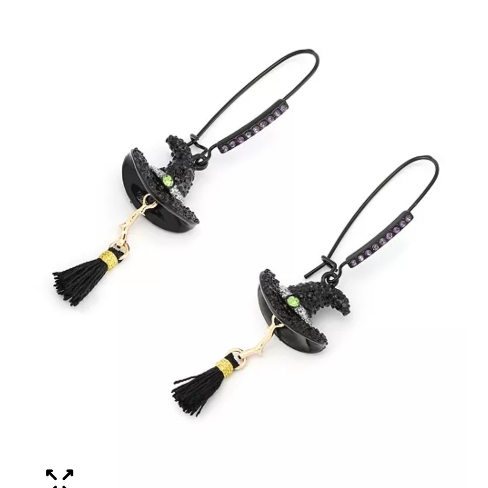 Betsey Johnson Witch Earrings - Picture 2 of 8
